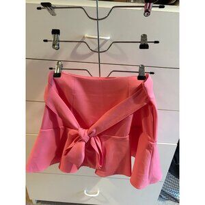 Zara pink bow skort